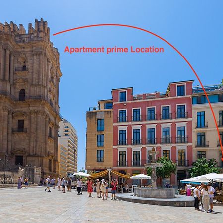 Appartamento C30 Deluxe Studio With Terrace Into Cathedral Square Málaga Esterno foto